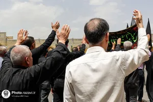 عزاداری روز شهادت جوادالائمه علیه&zwnj;السلام در حرم مطهر رضوی