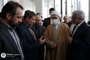 بازدید تولیت آستان قدس رضوی از روند خدمت&zwnj;رسانی به زائران نوروزی