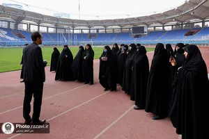 بازدید بانوان خادم از موسسه تربیت بدنی آستان قدس رضوی