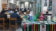 همراه با زائران نوروزی در محیط امن و آرام کتابخانه رضوی