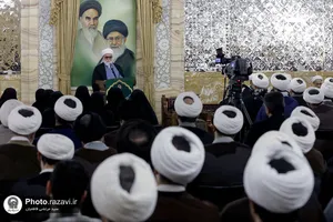 مراسم گرامیداشت یاد شهید مطهری و نکوداشت اساتید حوزه علمیه خراسان