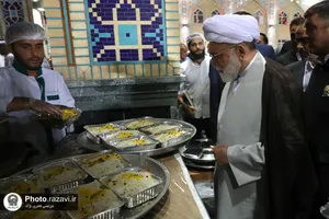 بازدید تولیت آستان قدس رضوی از مواکب خدمت&zwnj;رسان حرم امام رضا(علیه&zwnj;السلام)
