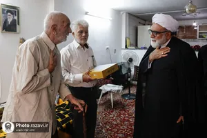دیدار تولیت آستان قدس رضوی با خانواده شهدای دفاع مقدس و مدافع حرم