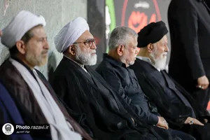 آئین بزرگداشت رهبر شهید انقلاب اسلامی در حرم مطهر رضوی-4
