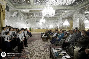 دیدار فرماندهان و پیشکسوتان دفاع مقدس با تولیت آستان قدس رضوی