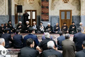 عزاداری دهه اول محرم با حضور تولیت آستان قدس رضوی-1