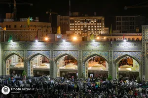 مراسم تحویل سال 1402 در حرم مطهر رضوی - 1
