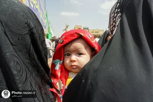 توزیع غذا در مواکب خدمت رسان به زائرین امام رضا علیه&zwnj;السلام در دهه کرامت