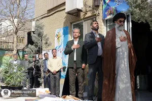 &laquo;زنگ مهر ایثار و مقاومت&raquo; در دبیرستان دخترانه فرهیختگان مشهد