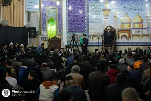 حضور تولیت آستان قدس رضوی در مسجد موسی&zwnj;بن جعفر(علیه&zwnj;السلام)