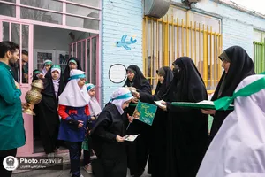 چهارشنبه&zwnj;های امام رضایی در دبستان دخترانه غزالی