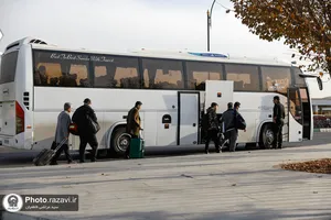 ورود کاروان تیم فوتبال منتخب 98 به مشهد