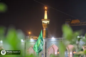 مراسم چهارپایه&zwnj;خوانی کشورهای جهان اسلام در حرم مطهر رضوی -2