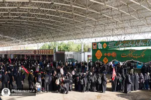 موکب امام رضا علیه&zwnj;السلام در مرز مهران
