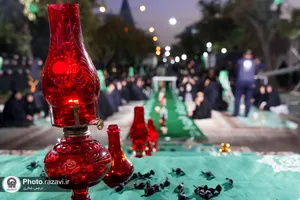سفره حضرت رقیه سلام الله علیها در مشهد-1