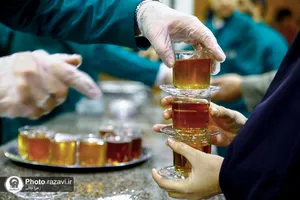 چایخانه حرم مطهر رضوی در ماه مبارک رمضان