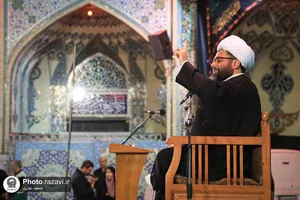 عزاداری سنتی شب ششم محرم در &laquo;حسینیه حرم&raquo;