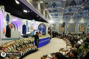 آیین افتتاحیه چهل&zwnj;ویکمین دوره مسابقات بین&zwnj;المللی قرآن در حرم رضوی