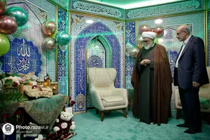 افتتاح اتاق اذان در بیمارستان رضوی