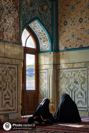 بانوان زائر حرم