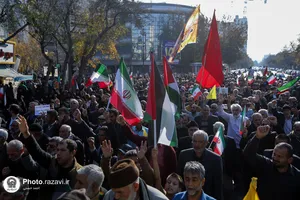 راهپیمایی ضدصهیونیستی &laquo;جمعه خشم&raquo; در مشهد