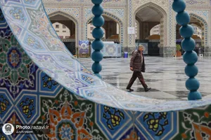 اولین چهارشنبه سال 1404 در حرم مطهر رضوی