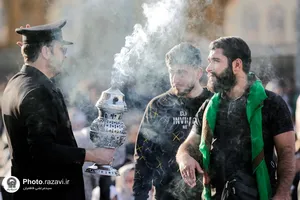 اقامه نماز عید سعید فطر در حرم مطهر رضوی - 2