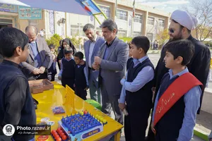 افتتاح پاتوق&zwnj;های فکر و بازی دبستان امام رضا