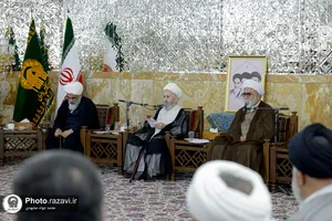 دیدار اساتید مدرسه تابستانی دارالعلم با تولیت آستان قدس رضوی
