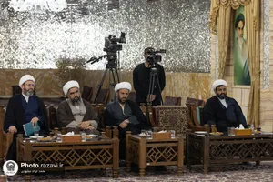 دیدار ائمه جمعه استان سیستان و بلوچستان با تولیت آستان قدس رضوی