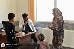 اردوی جهادی پزشکی در روستای هندل آباد