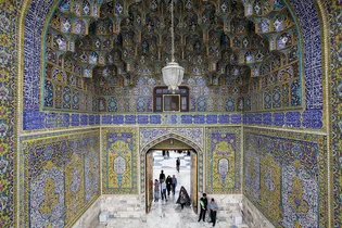 عکس با کیفیت : ایوان صحن آزادی حرم مطهر رضوی