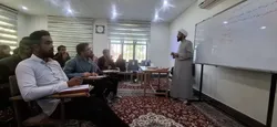 نخستین جلسه دوره آموزشی «انتظار پویا» در  زیارتگاه شهید مدرس برگزار شد