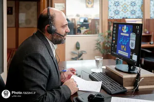 پاسخگویی تلفنی مدیر امور زائرین بنیاد کرامت رضوی به مخاطبان سامانه ۱۳۸