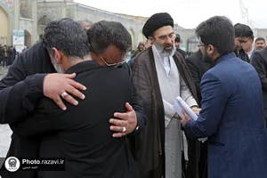 تشییع پیکر آیت الله شیخ حبیب الله احمدی