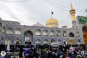 مراسم سخنرانی نوروزی رهبر معظم انقلاب اسلامی در حرم مطهر رضوی - 1