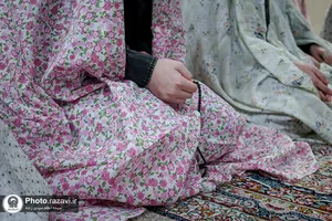 حضور خدام حرم مطهر رضوی در جمع دختران مرکز بهزیستی توس