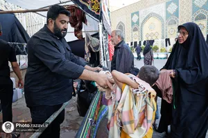 مواکب خدمت رسان به زائران بارگاه منور رضوی-2