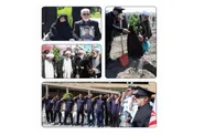 خادمان بارگاه منور رضوی ۶۰۰«نهال امید» در باغ امام رضا(ع) کاشتند