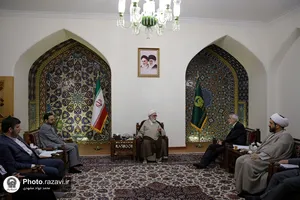 دیدار هیئت رئیسه دانشگاه علامه طباطبایی با تولیت آستان قدس رضوی