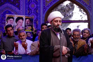 سخنرانی حجت الاسلام کاشانی در رواق دارالذکر