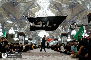 ویژه برنامه احلی من العسل در حرم مطهر رضوی