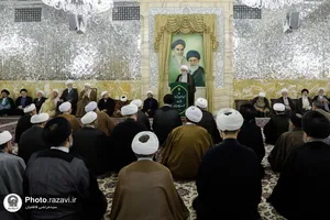 دیدار روحانیون و وعاظ مشهد با تولیت آستان قدس رضوی