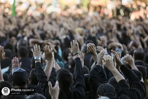 مراسم چهارپایه خوانی شهادت امام رضا علیه&zwnj;السلام
