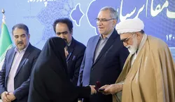 مراسم روز پرستار در حرم مطهر رضوی