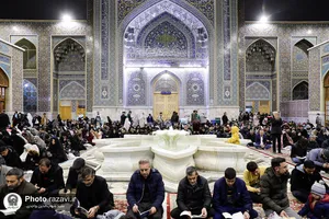 مراسم احیا شب بیست و سوم ماه مبارک رمضان در حرم مطهر رضوی-2