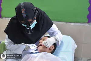 اردوی جهادی نذر شفا در روستای بهار