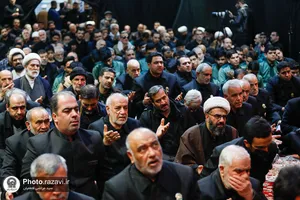 مجلس روضه فاطمیه در حرم مطهر رضوی-2