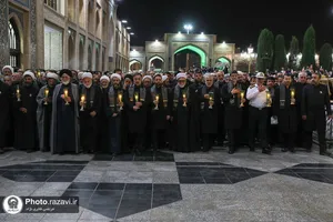 مراسم شام غریبان حضرت رضا(علیه&zwnj;السلام) در حرم مطهر رضوی
