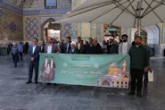ازدحوالارض تا آداب خدمت؛ حضور معنوی خادمان علمی در بارگاه منور رضوی